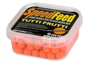 SpeedFeed Fluo mini boilies Tutti-Frutti 9mm/80gr