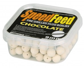 SpeedFeed Fluo mini boilies Čokoláda 9mm/80gr