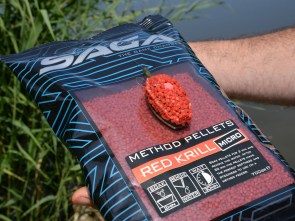 SAGA Method Pellets Red krill micro-nejvhodnější použití do method krmítek