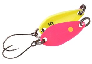 TROUT MASTER Incy Spoon plandavka barva Pink/Yellow 0,5g-1,5g-2,5g-3,5g